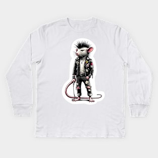 Punk Rat Kids Long Sleeve T-Shirt